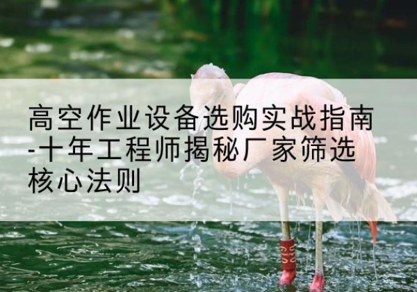 秭归剪叉式升降机厂家-高空作业设备选购实战指南-十年工程师揭秘厂家筛选核心法则